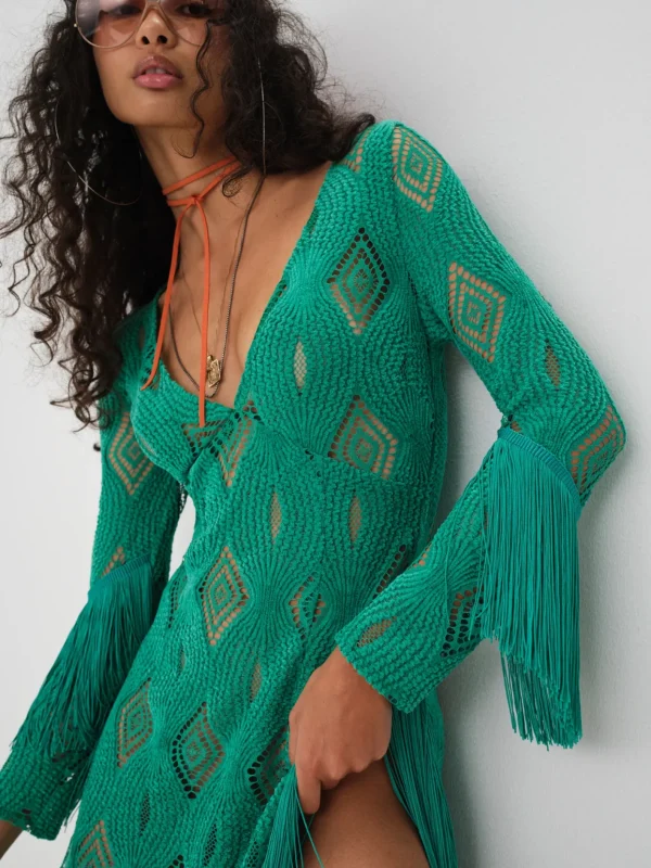 Woman For Love & Lemons Victoria Maxi Dress