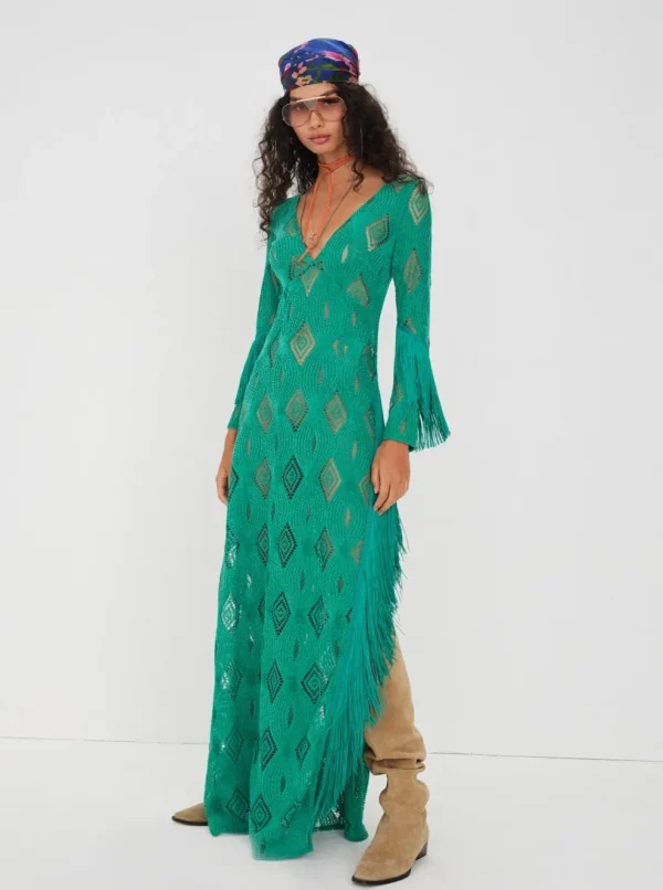 Woman For Love & Lemons Victoria Maxi Dress