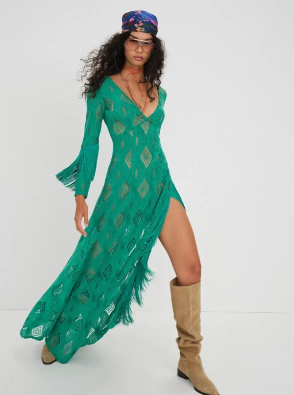 Woman For Love & Lemons Victoria Maxi Dress