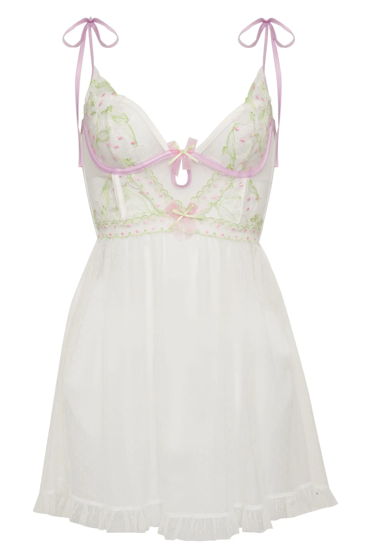waterlilies_slip_dress_4.webp Woman For Love & Lemons Waterlilies Slip Dress