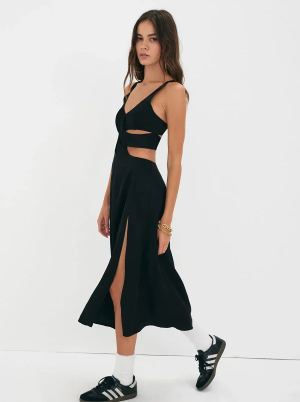 Woman For Love & Lemons Yori Midi Dress