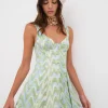 Woman For Love & Lemons Yori Mini Dress
