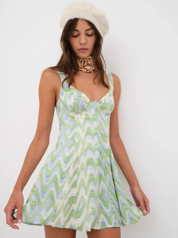 Woman For Love & Lemons Yori Mini Dress